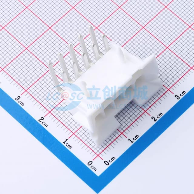 2x5P 间距:4.2mm 弯插 【插件】实物图