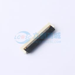 间距:0.5mm P数:28P 翻盖式 下接缩略图