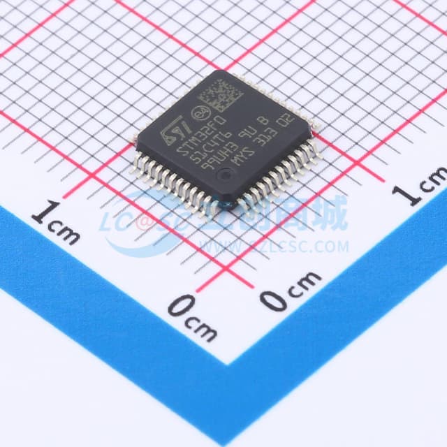 主流ARM Cortex-M0基本型系列MCU，具有16 KB Flash、48 MHz CPU、运动控制和CEC功能实物图