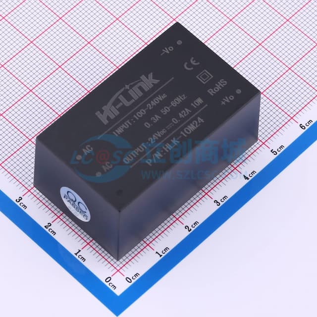 【插件】10W超小型AC-DC模块电源实物图