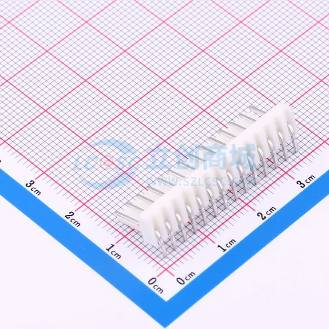1x14P 间距:2.54mm 弯插实物图