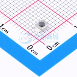 新两脚小龟直按/平脚/1.5H/160gf/白底黑钮/无柱/不接地/编带缩略图