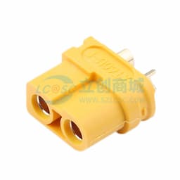AMASS(艾迈斯)连接器 大电流动力航空插头黄 母头 XT60U-F缩略图