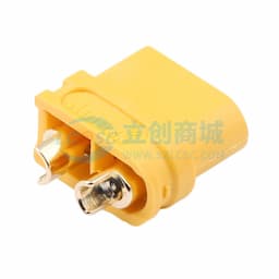 AMASS(艾迈斯)连接器 大电流动力航空插头黄 母头 XT60U-F缩略图