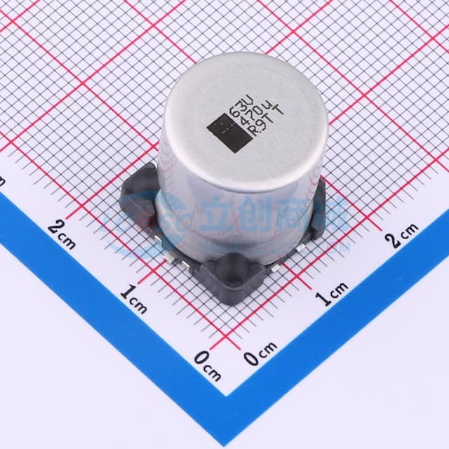 470uF ±20% 63V实物图