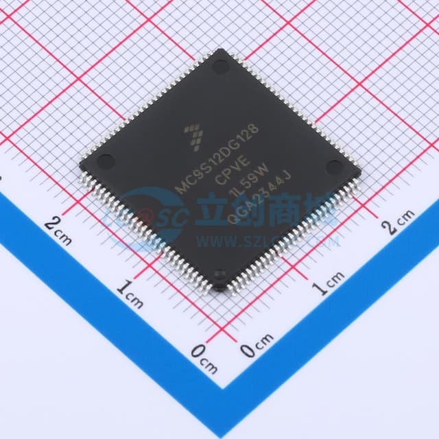 MC9S12DG128CPVE实物图