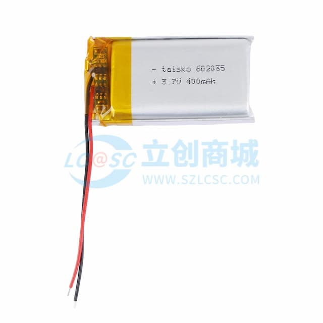 Taisko(台思科) 聚合物锂电池 3.7V 400mAh 1个实物图