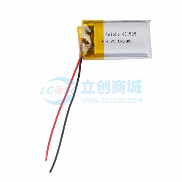 Taisko(台思科) 聚合物锂电池 3.7V 105mAh 1个实物图