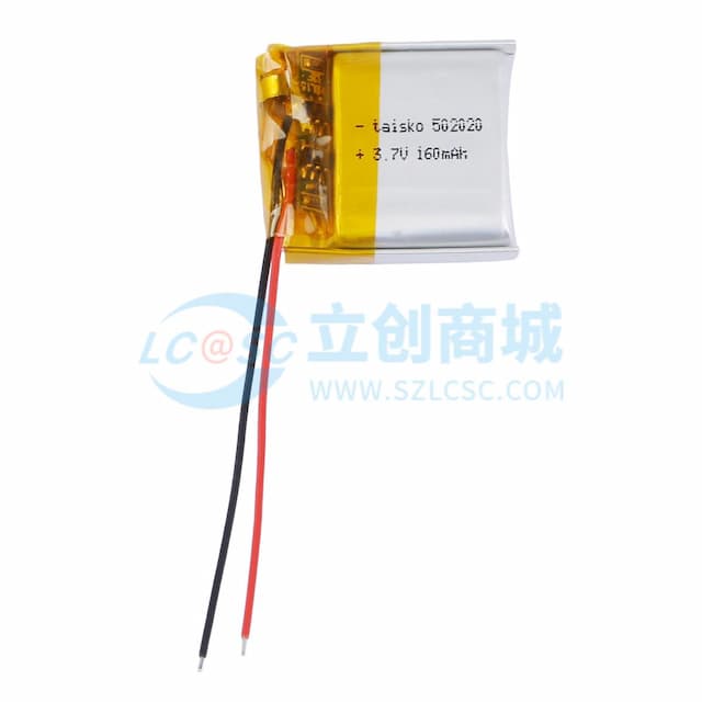 Taisko(台思科) 聚合物锂电池 3.7V 160mAh 1个实物图