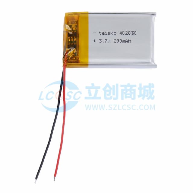 Taisko(台思科) 聚合物锂电池 3.7V 200mAh 1个实物图