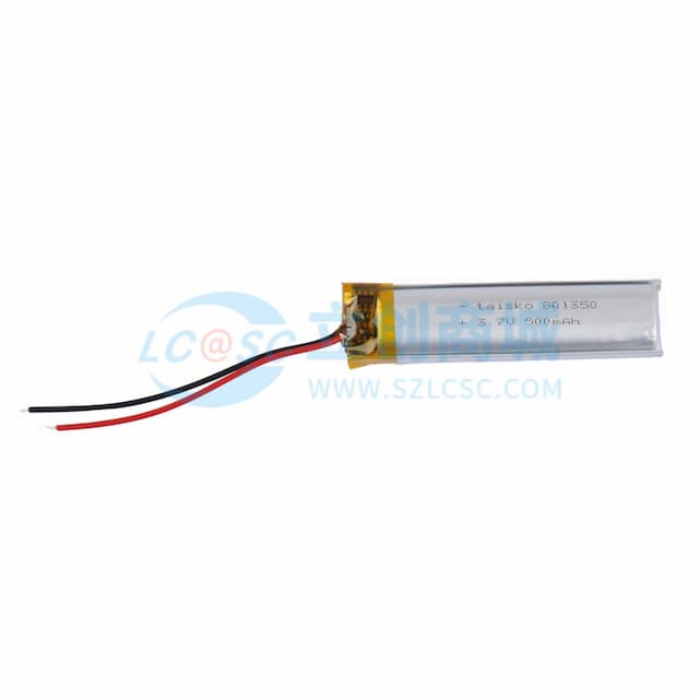 Taisko(台思科) 聚合物锂电池 3.7V 500mAh 1个实物图