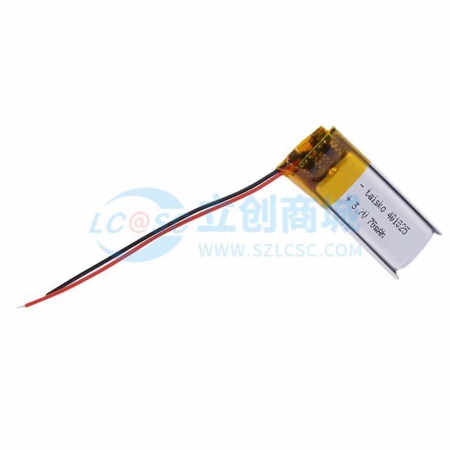 Taisko(台思科) 聚合物锂电池 3.7V 70mAh 1个实物图
