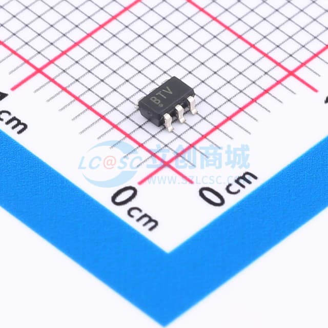 带电压基准的微功耗1.8V SOT23封装比较器实物图