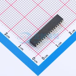 间距:1.27mm 1x16P 直插 【插件】缩略图