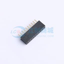 间距:1.27mm 1x10P 直插 【插件】缩略图