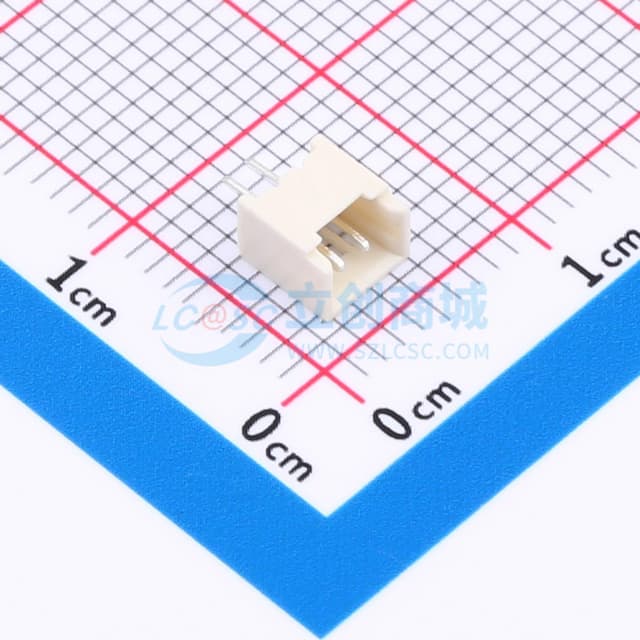 1x2P 间距:1.25mm 直插 系列:PicoBlade(MX 1.25)实物图