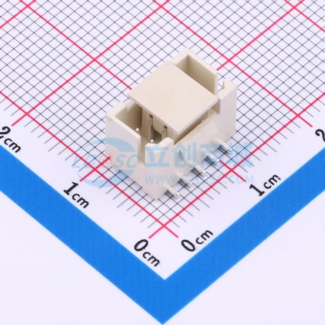 2x5P 间距:2mm 立贴实物图