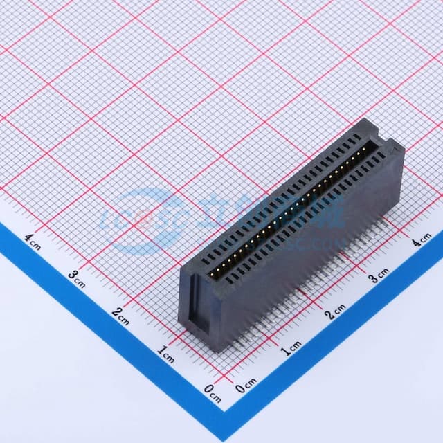 1.27mm P数:56P实物图