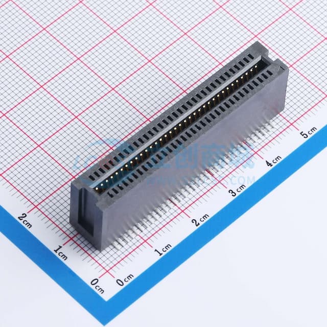 1.27mm P数:68P实物图