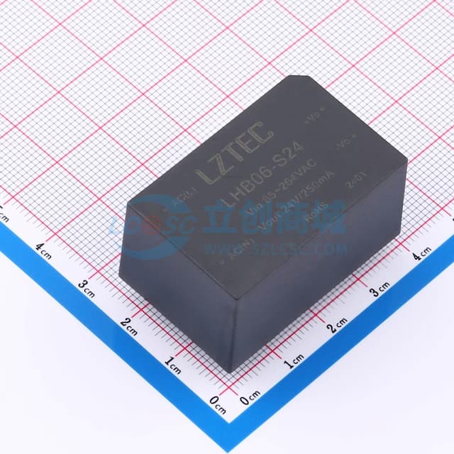 6W AC/DC电源模块实物图