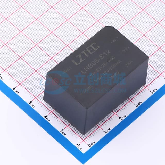 6W AC/DC电源模块实物图