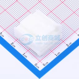 白色 汽车连接器2.2mm间距(1318386-1,1717109-1)公HSG,PBT料, 12P缩略图