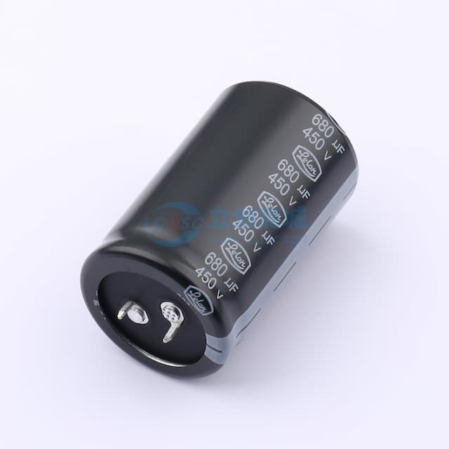 680uF ±20% 450V实物图