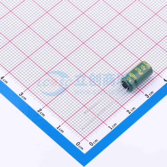 470uF ±20% 10V实物图