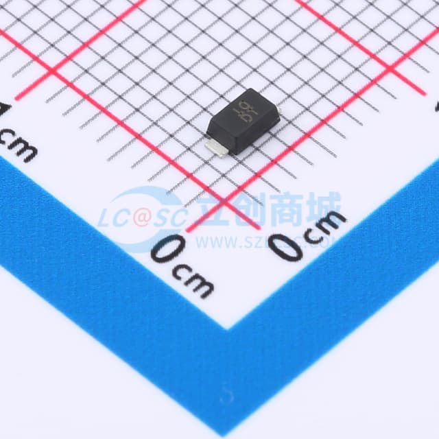 双向TVS 78V截止 峰值浪涌电流：1.6A@10/1000us实物图