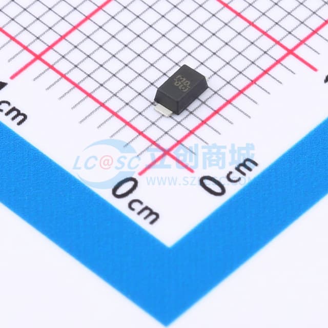 双向TVS 160V截止 峰值浪涌电流：0.8A实物图