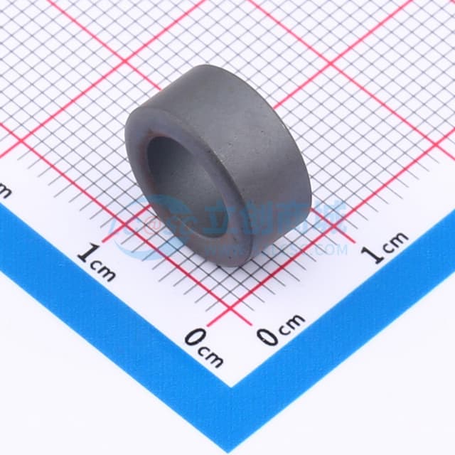 80Ω@100MHz 12.7x6.35x7.9磁环实物图