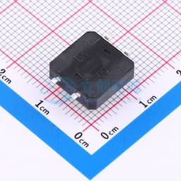 12*12*7.3mm 立贴轻触开关 黄色方头 弹力250gf 编带缩略图