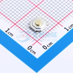 防水铜头 编带包装 4*4*1.7mm 防水铜头 轻触开关 弹力250gf 编带包装缩略图