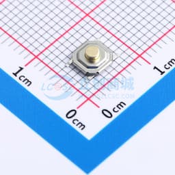 防水铜头 编带包装 4*4*2.0mm 防水铜头 轻触开关 弹力250gf 编带包装缩略图