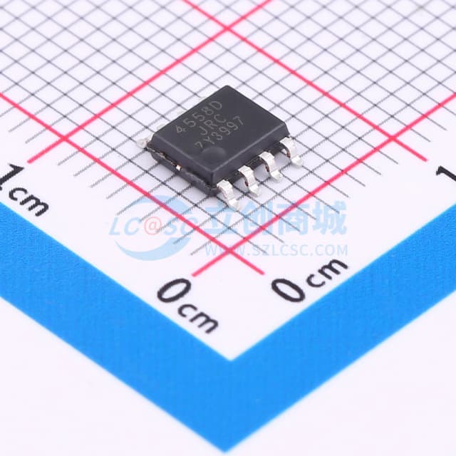 双路低功耗差分式运算放大器实物图