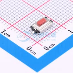 红色柄 编带包装 3*6*2.5mm 拉伸立贴轻触开关 红色柄 弹力250gf 编带包装缩略图