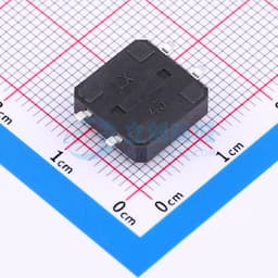 12*12*5mm 立贴轻触开关 黑色 弹力250gf 编带缩略图