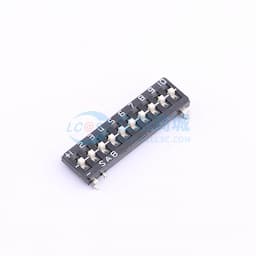 2.54mm 10P三态拨码开关缩略图