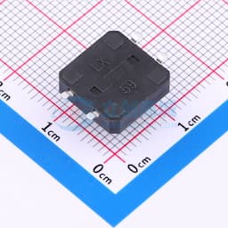 12*12*8mm 立贴轻触开关 黑色 弹力250gf 编带缩略图