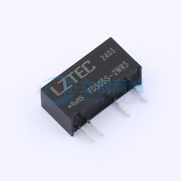 输入电压:4.5-5.5VDC;输出电压:5VDC;输出电流(最大值):400mA;输出功率:2W;隔离电压3000VDC缩略图