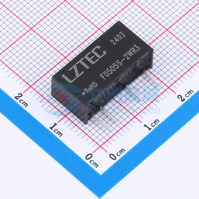 输入电压:4.5-5.5VDC;输出电压:5VDC;输出电流(最大值):400mA;输出功率:2W;隔离电压3000VDC实物图