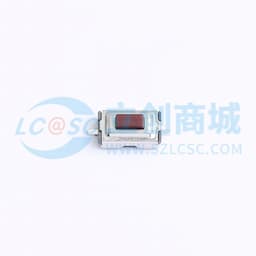 一型/平脚/2.5H/250gf/黑底红钮/防尘/编带缩略图