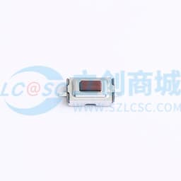 一型/平脚/2.5H/180gf/黑底红钮/防尘/编带缩略图