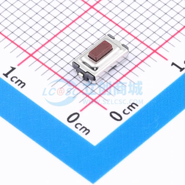 一型/翘脚/2.5H/180gf/黑底红钮/防尘/编带实物图