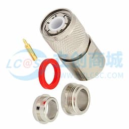 HN公头直型连接器,夹持式/焊接附件,适用于同轴电缆 RG14、RG217缩略图