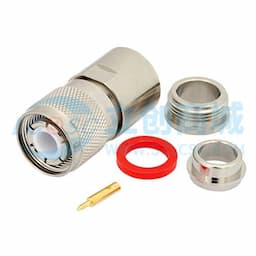 HN公头直型连接器,夹持式/焊接附件,适用于同轴电缆 RG14、RG217缩略图