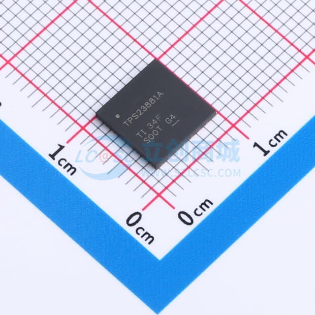 具有SRAM和200mΩ电流感应电阻的4线对8通道PoE PSE控制器实物图