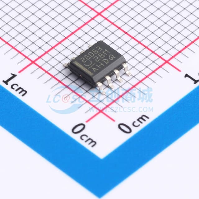 具有可编程斜率补偿功能的8引脚电流模式推挽式PWM控制器实物图