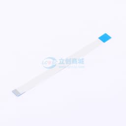FFC排线1.0mm 7P总长100mm 反向 金手指4m 加强板8mm缩略图