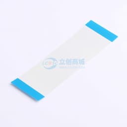 FFC排线1.0mm 30P总长100mm 同向 金手指4m 加强板8mm缩略图